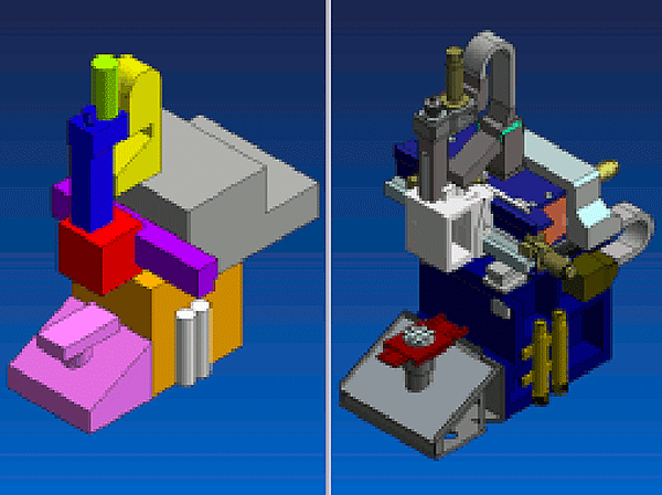 ICAD SX 簡易形状によるレイアウト検討