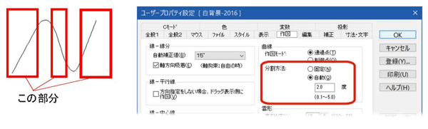 曲線作図／編集