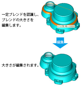  「ブレンド編集」R＝3、5→R＝1.5