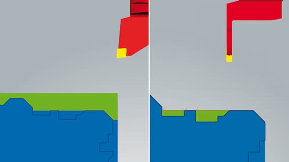 自動輪郭フィーチャー分割