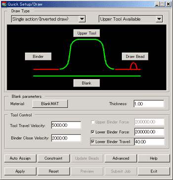 ウィザードによる容易な設定環境