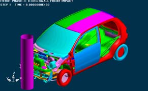 業界標準の高精度ソルバー「LS-DYNA」を搭載