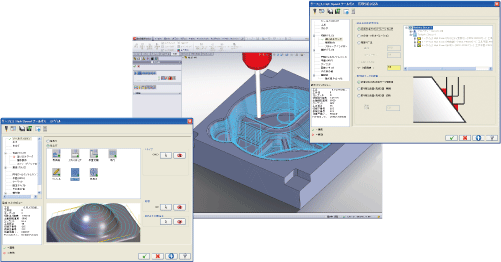 3軸高速加工向けツールパス作成機能-3