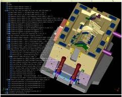 CATIA V5のアセンブリ構造をそのままレイヤへ反映して取り込むことが可能 CATIA V5のアセンブリ構造をそのままレイヤへ反映して取り込むことが可能