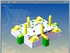 全ての人がTebisブラウザーにより3Dデータにアクセスし、ストラクチャーツリーや図形要素の表示が可能 全ての人がTebisブラウザーにより3Dデータにアクセスし、ストラクチャーツリーや図形要素の表示が可能