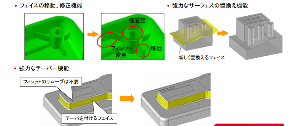 履歴の無いモデルの編集 - 2